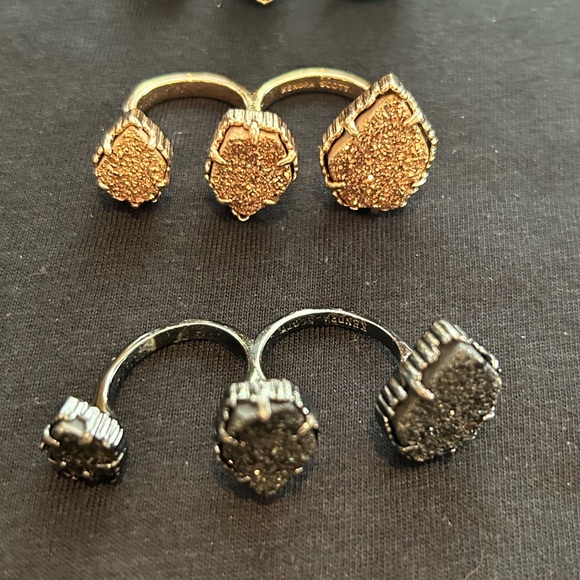 Kendra Scott Naomi rings **no longer sold in stores** $50 each or $125 for all 3 - Picture 3 of 4
